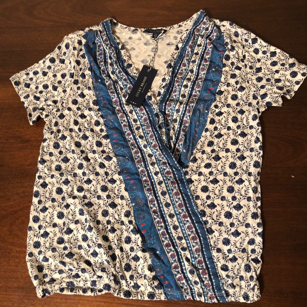 Lucky Brand floral top